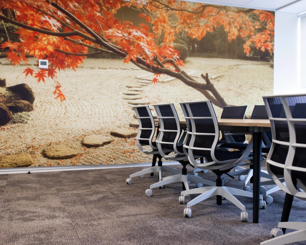 bureaustoelen in het kantoor